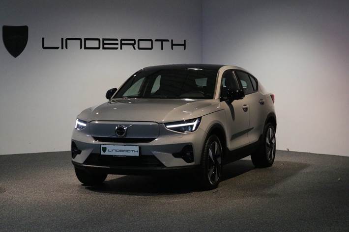 Grå Volvo C40 fra 2024