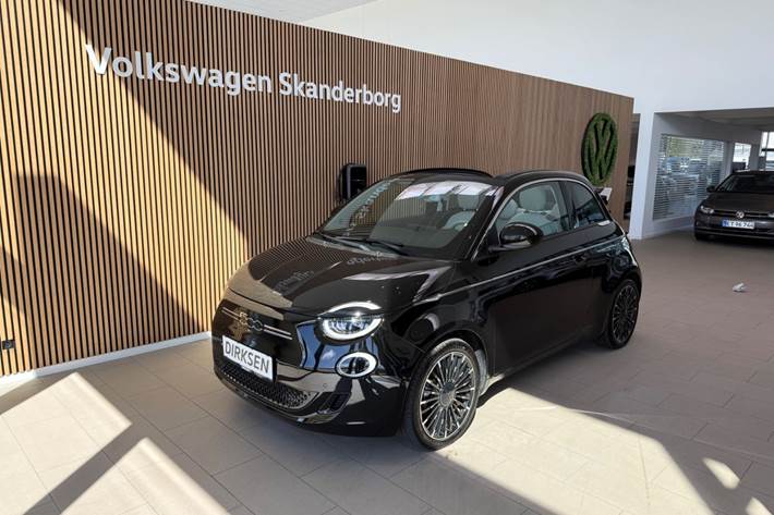 Sort Fiat 500e fra 2023
