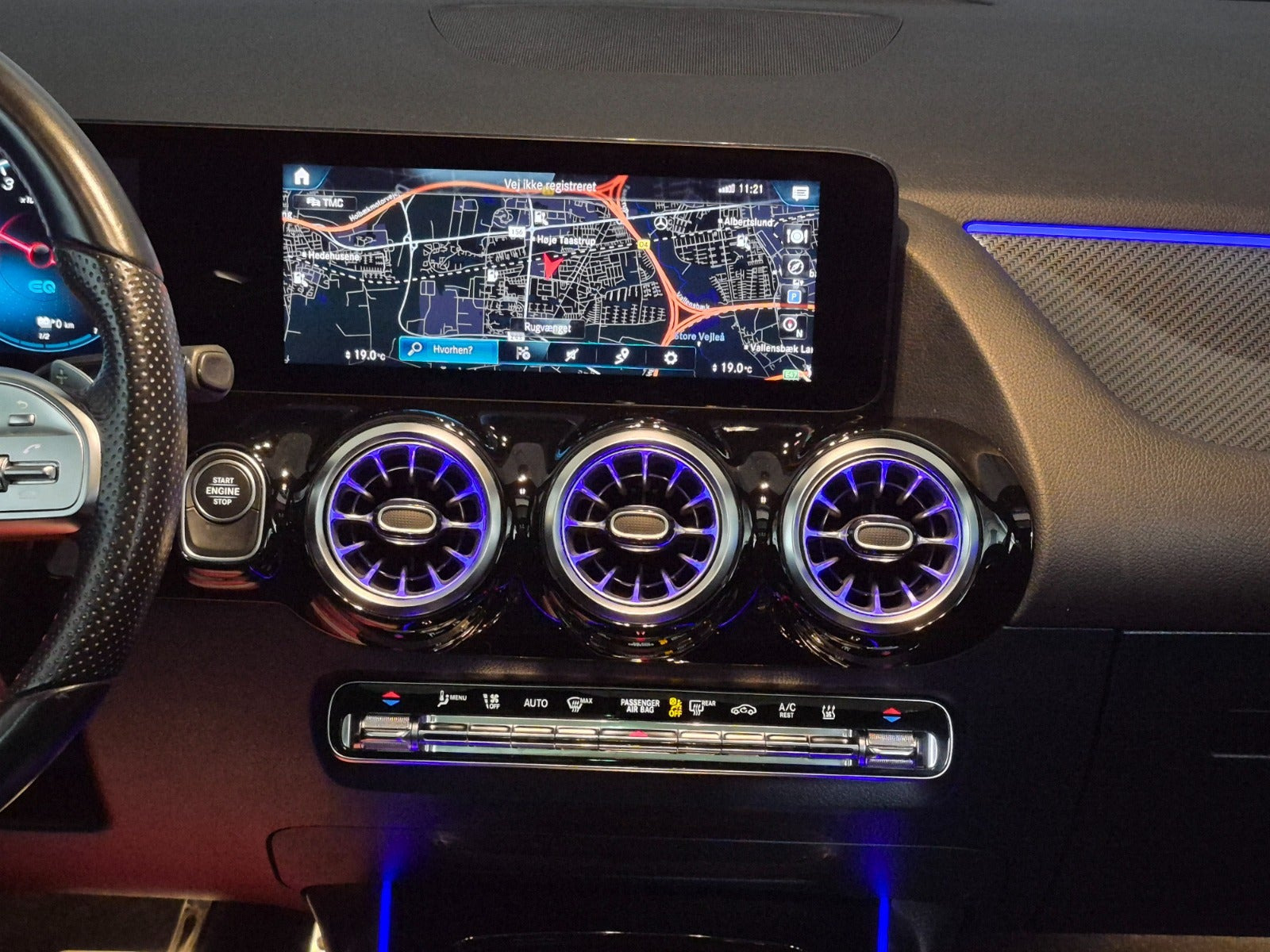 Sort Mercedes GLA250 e fra 2022
