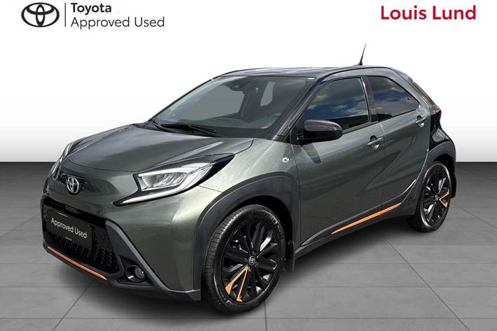 Grøn Toyota Aygo X fra 2022
