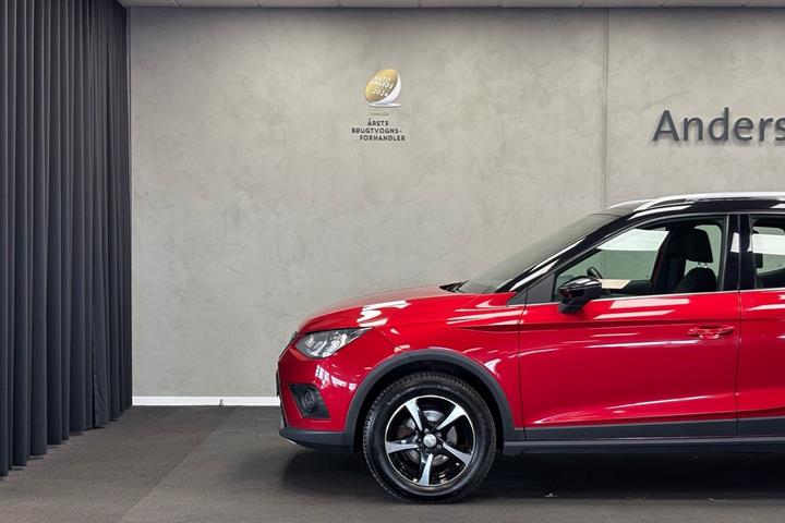 Rød Seat Arona fra 2018