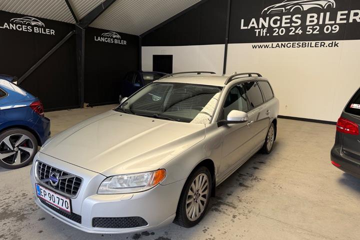 Sølv Volvo V70 fra 2011