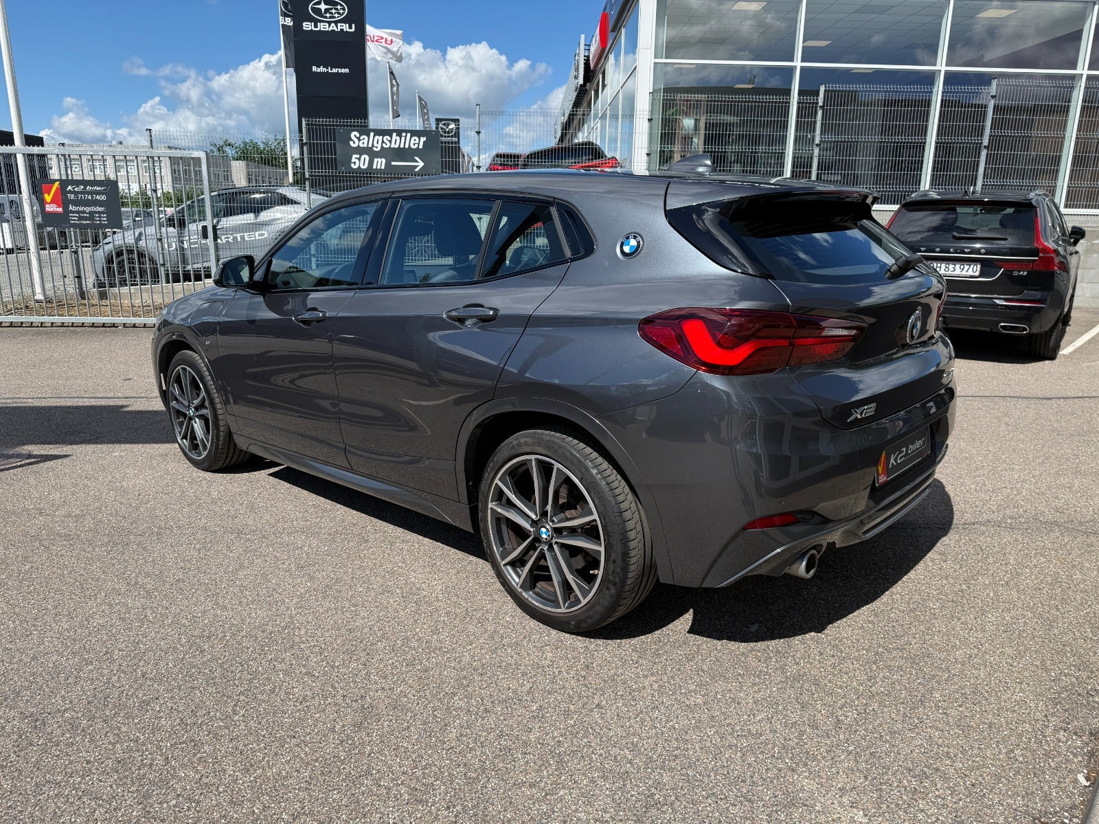 Grå BMW X2 fra 2021