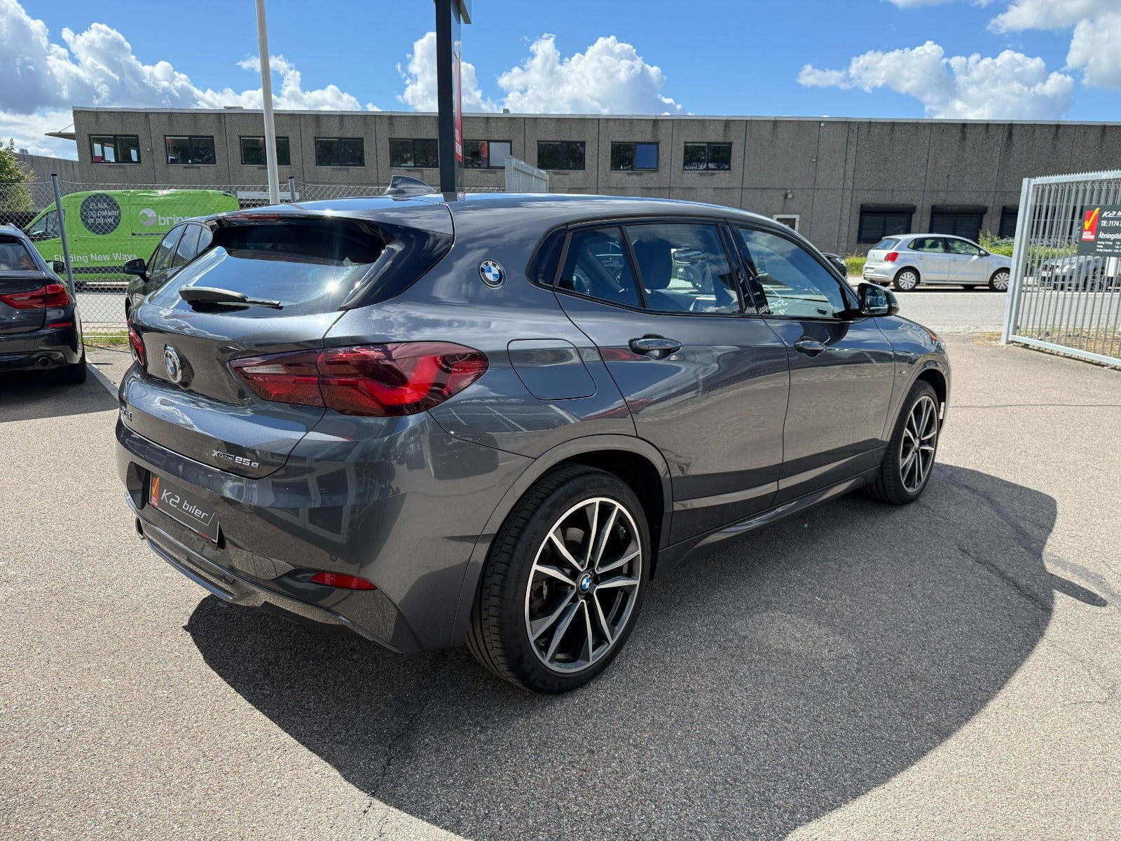 Grå BMW X2 fra 2021