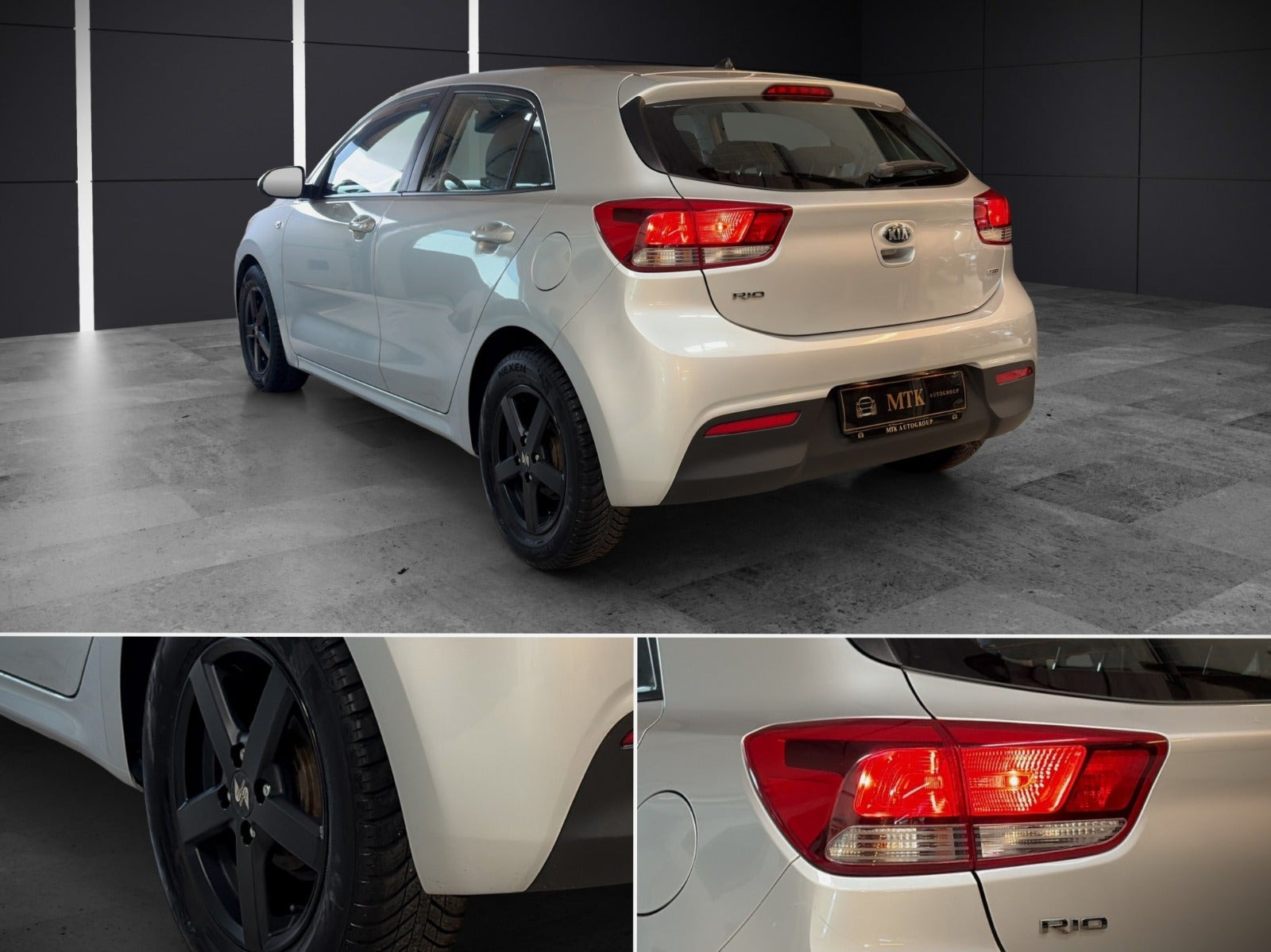 Sølv Kia Rio fra 2017