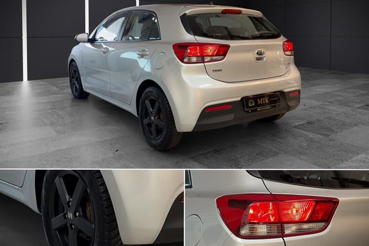 Sølv Kia Rio fra 2017