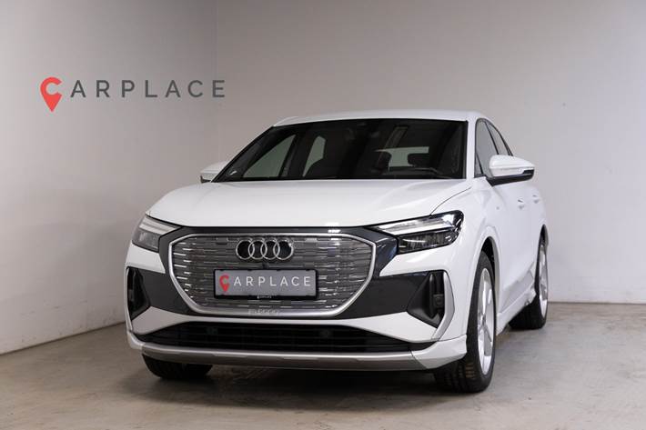 Hvid Audi Q4 e-tron fra 2022