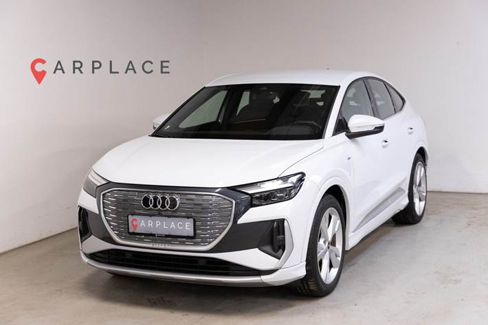 Hvid Audi Q4 e-tron fra 2022