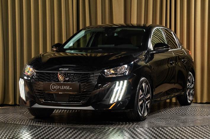 Sort Peugeot 208 fra 2025