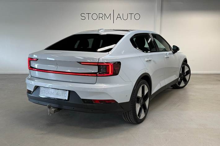 Hvid Polestar 2 fra 2024