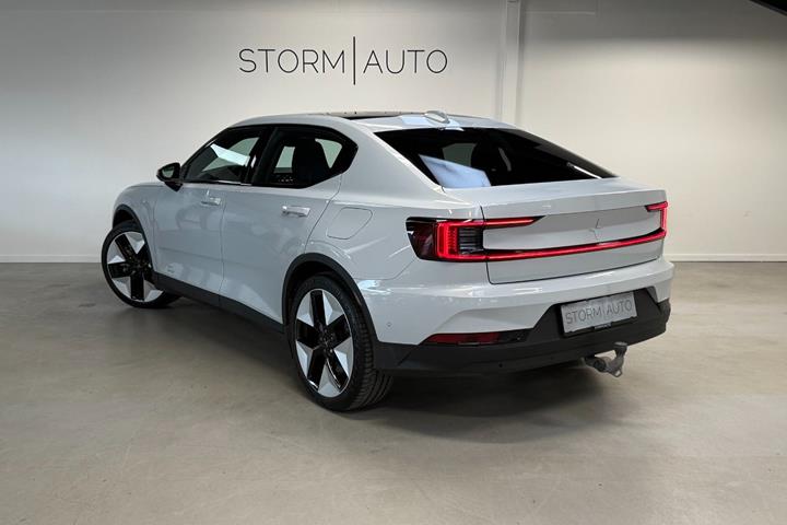 Hvid Polestar 2 fra 2024