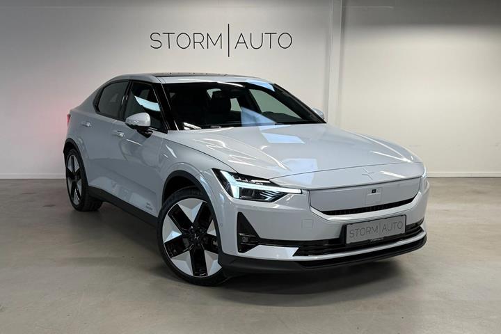 Hvid Polestar 2 fra 2024