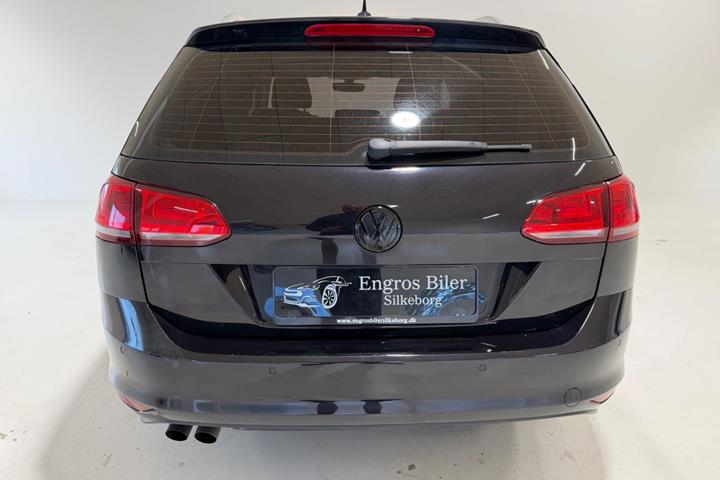 Sort VW Golf VII fra 2017
