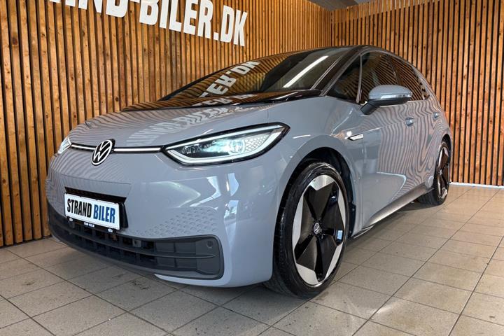 Grå VW ID.3 fra 2022