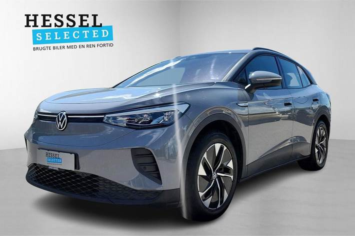 Grå VW ID.4 fra 2022 set udefra