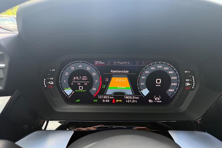 Hvid Audi A3 fra 2021