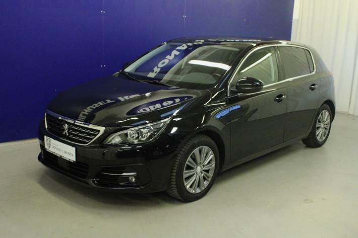 Sort Peugeot 308 fra 2019