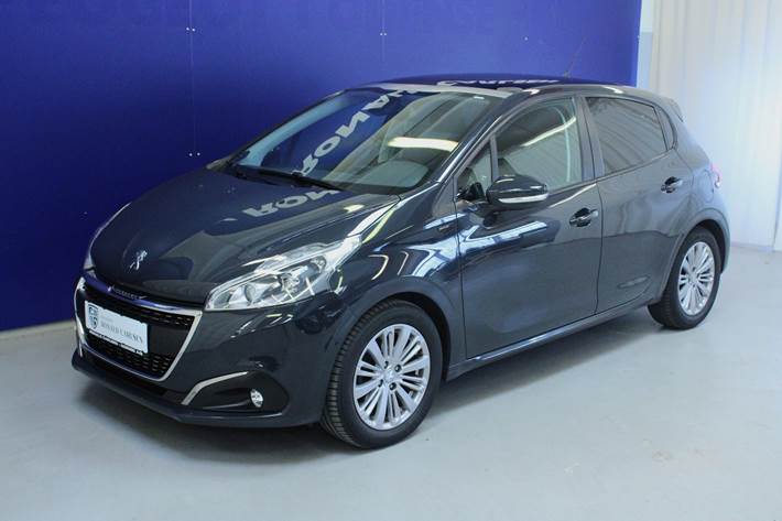 Sort Peugeot 208 fra 2018