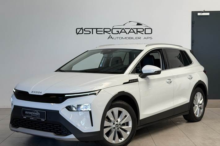 Hvid Skoda Elroq fra 2025