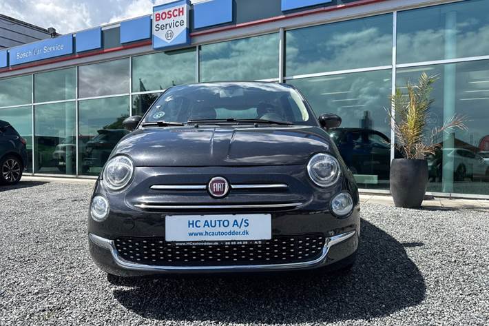 Sort Fiat 500 fra 2018