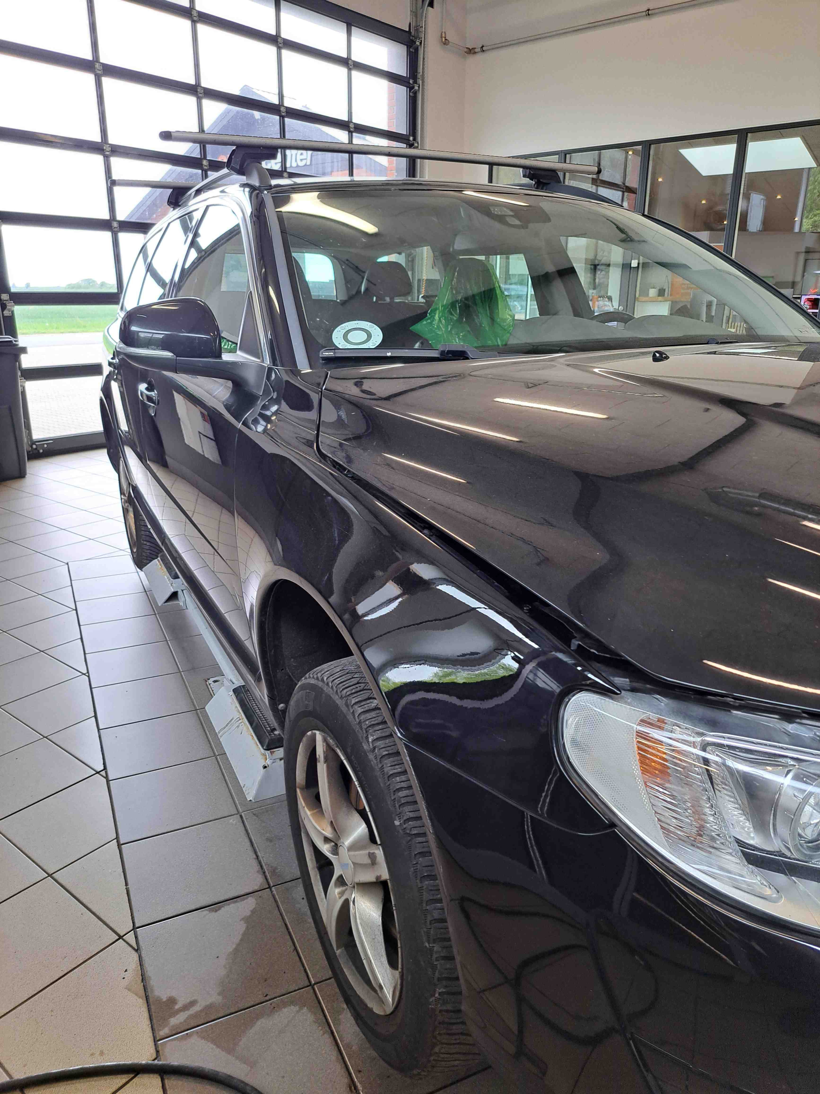 Sort Volvo V70 fra 2016