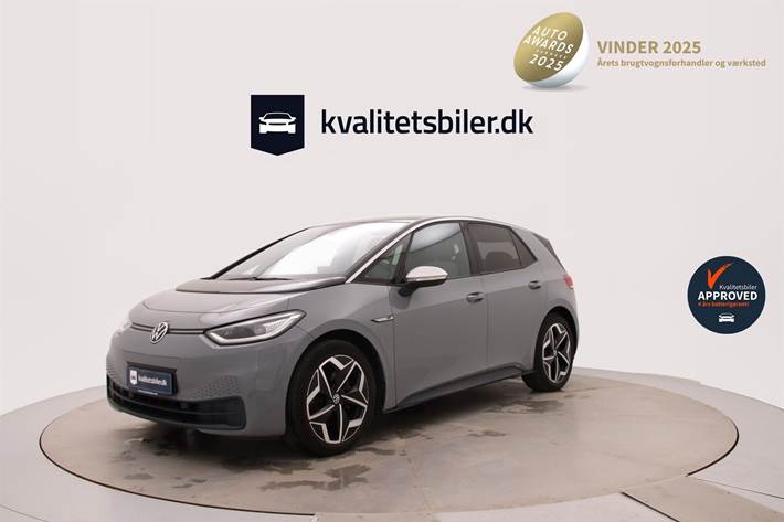 Grå VW ID.3 fra 2020