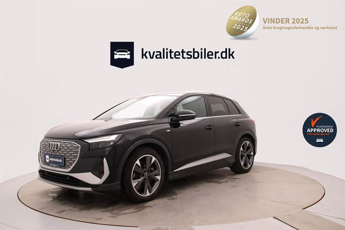 Sort Audi Q4 fra 2023
