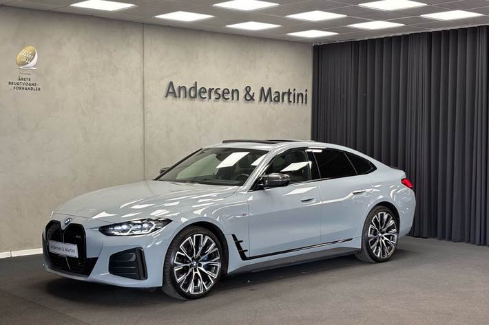 Grå BMW i4 fra 2022
