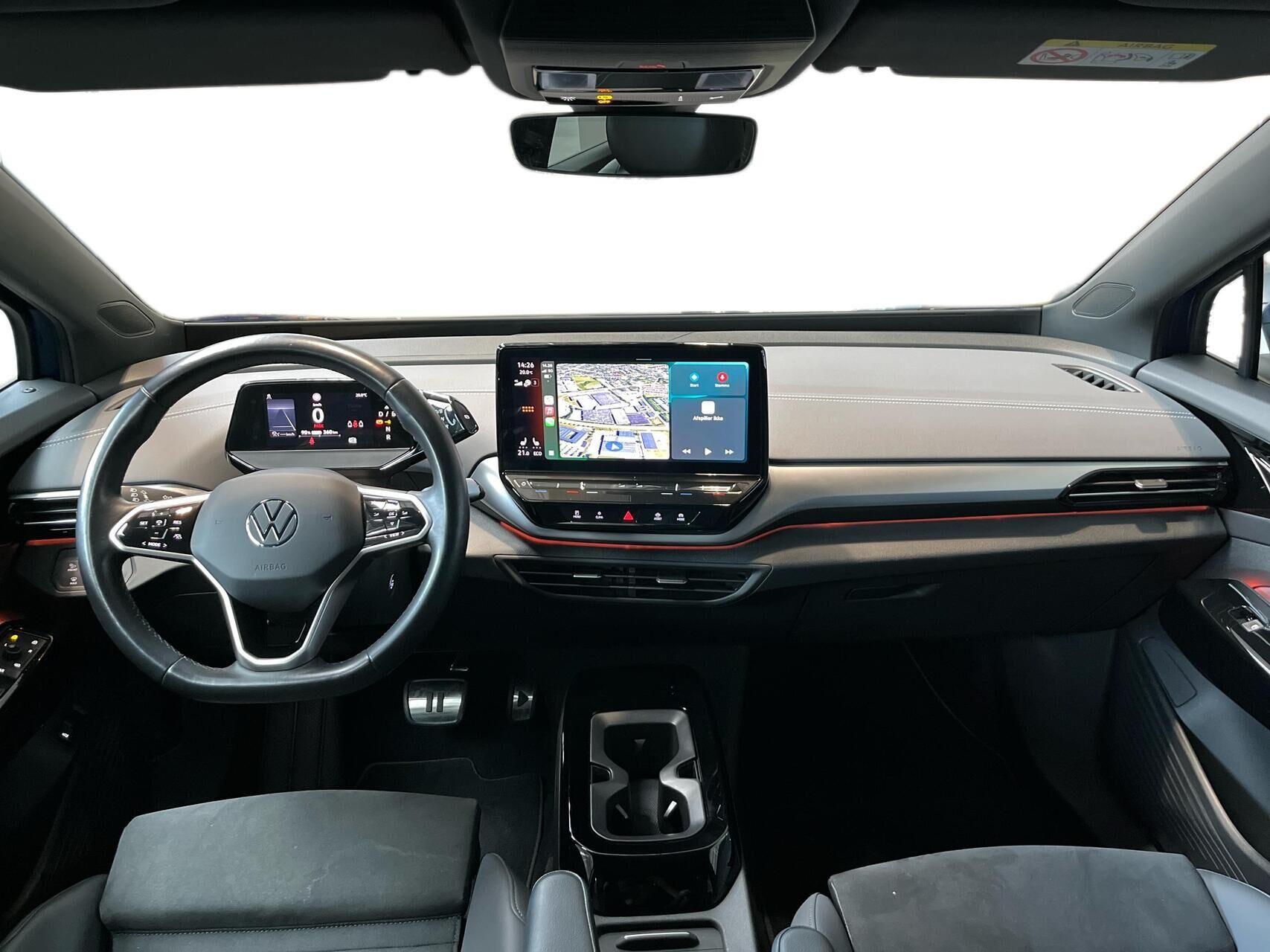 Blå VW ID.4 fra 2023