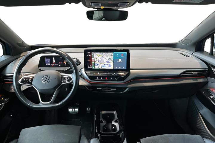 Blå VW ID.4 fra 2023