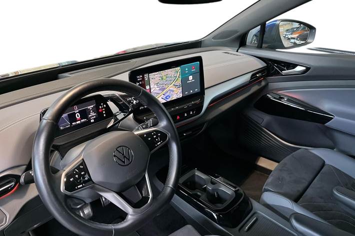 Blå VW ID.4 fra 2023