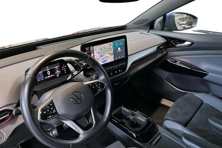 Blå VW ID.4 fra 2023