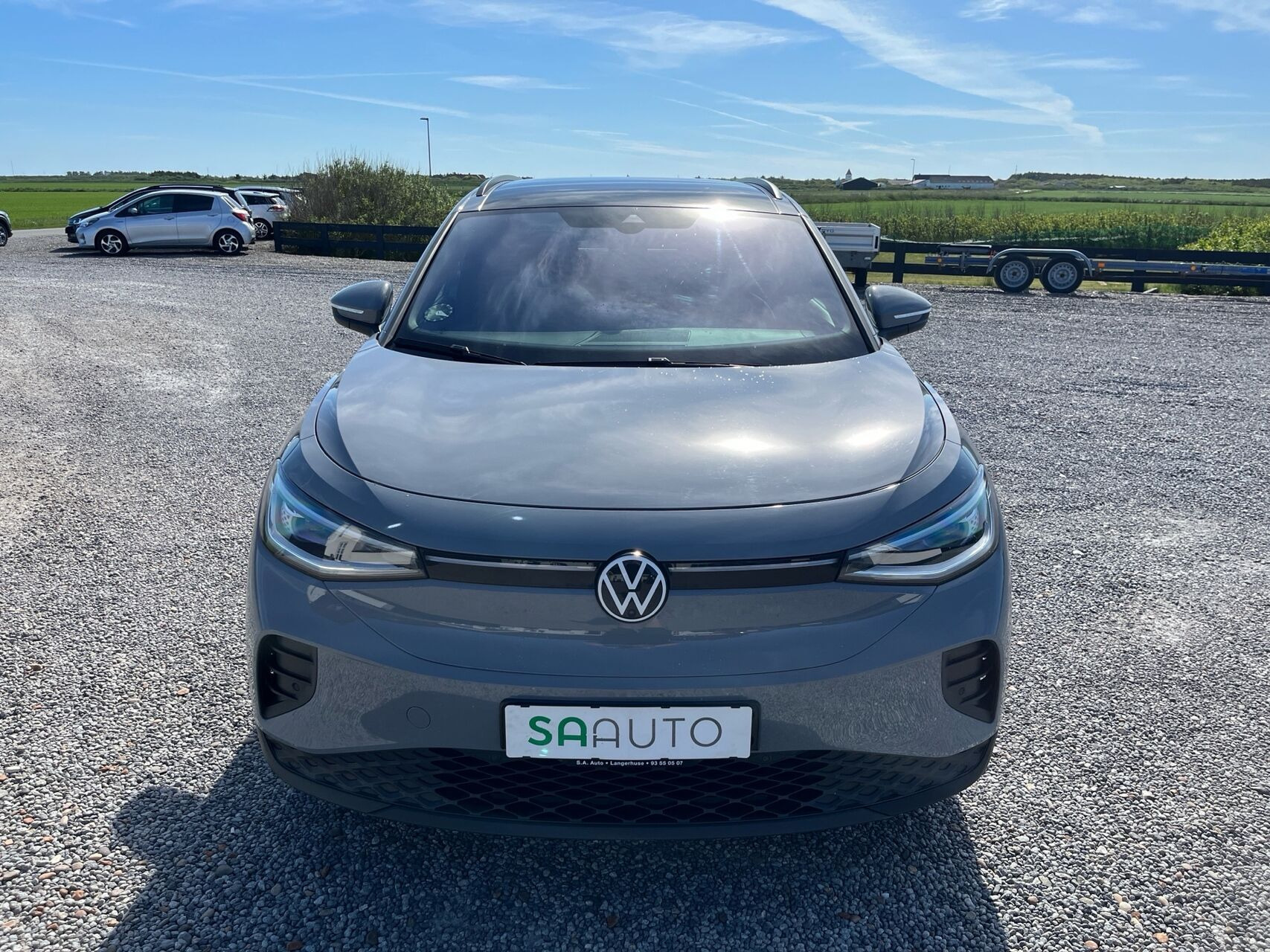 Grå VW ID.4 fra 2024