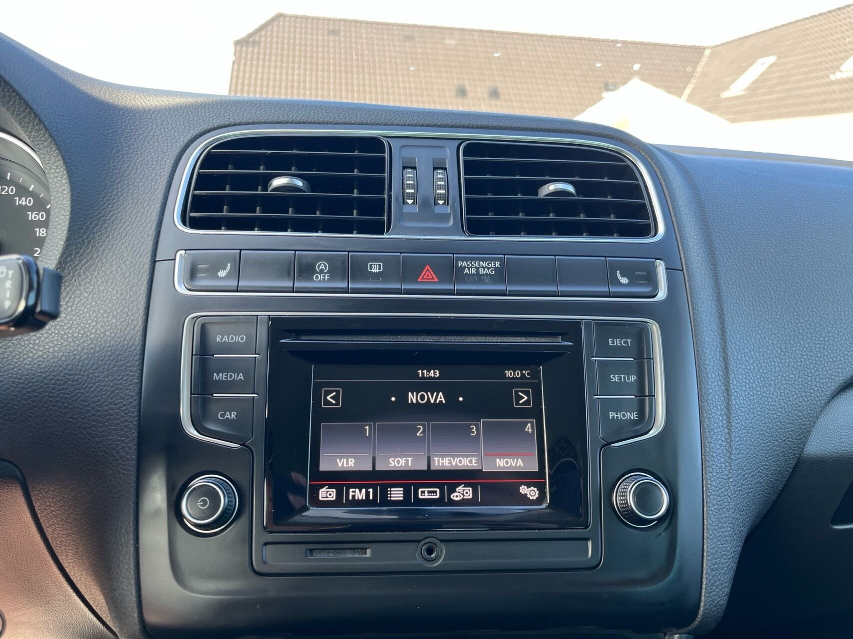 Hvid VW Polo fra 2015