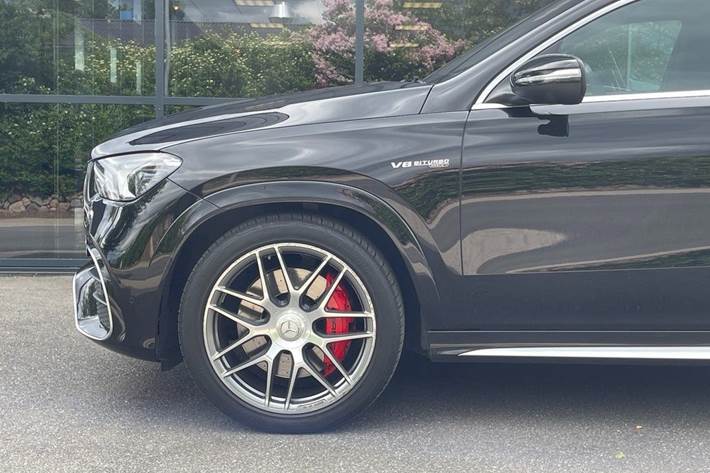 Sort Mercedes GLE63 fra 2020