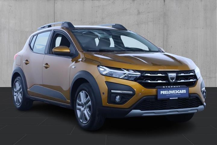 Orange Dacia Sandero Stepway fra 2021