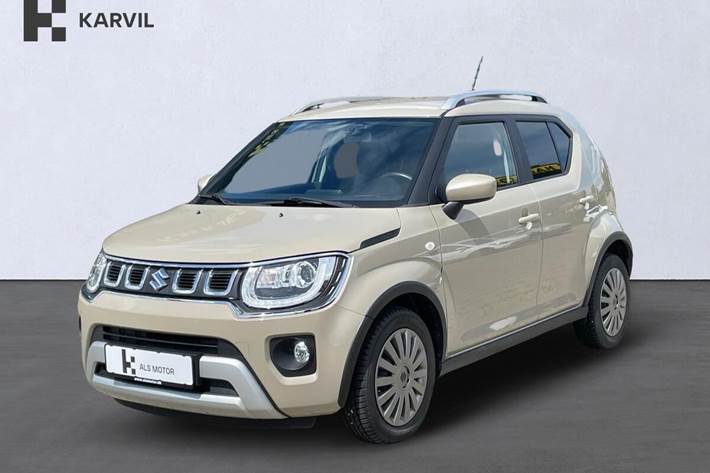 Beige Suzuki Ignis fra 2024 set udefra