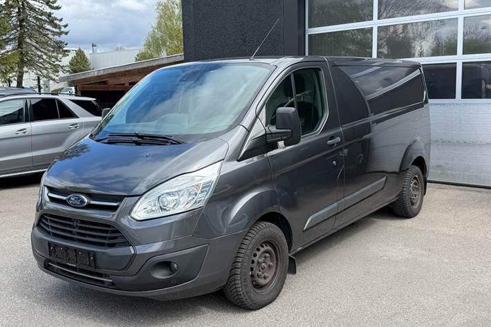 Grå Ford Transit Custom 290 L2 fra 2017