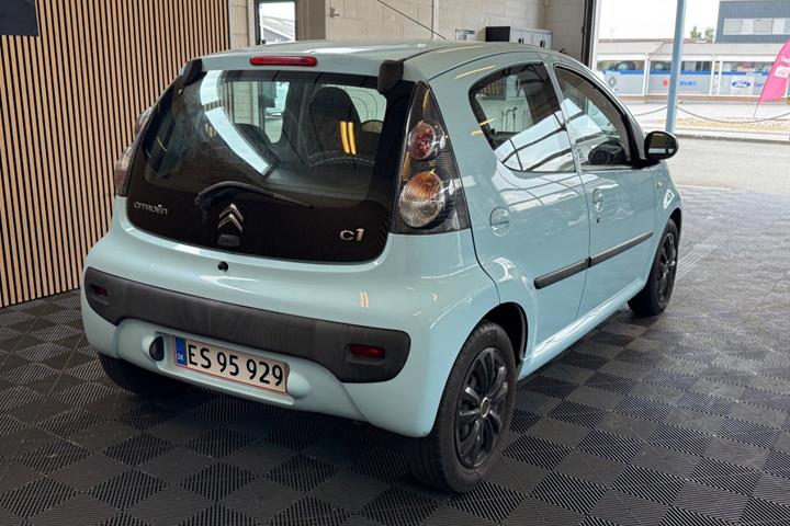 Blå Citroën C1 fra 2014