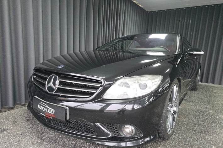 Sort Mercedes CL500 fra 2007