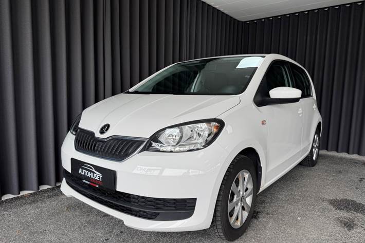 Hvid Skoda Citigo fra 2019