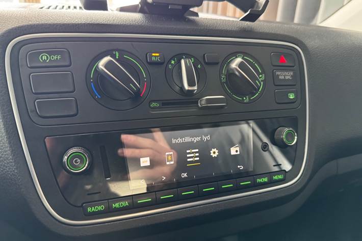 Hvid Skoda Citigo fra 2019