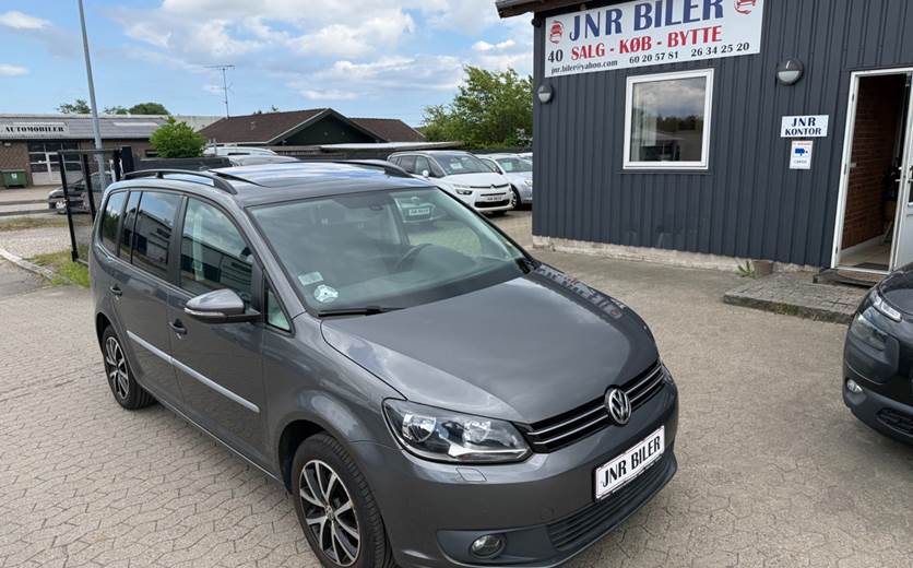 VW Touran 1,6 TDi 105 Comfortline BMT 7prs