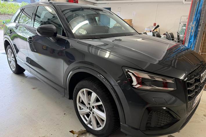 Sort Audi Q2 fra 2024