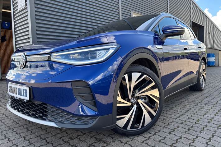 Blå VW ID.4 fra 2024