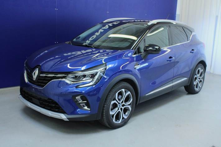 Blå Renault Captur fra 2021