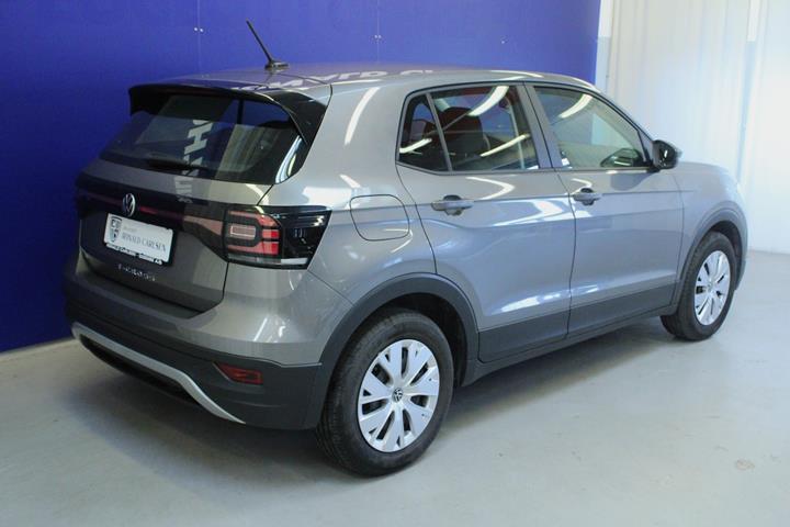 Grå VW T-Cross fra 2021