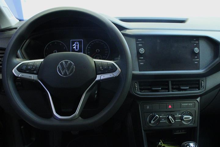 Grå VW T-Cross fra 2021
