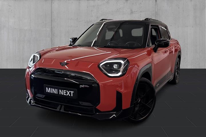 Rød Mini Aceman SE fra 2025 set udefra