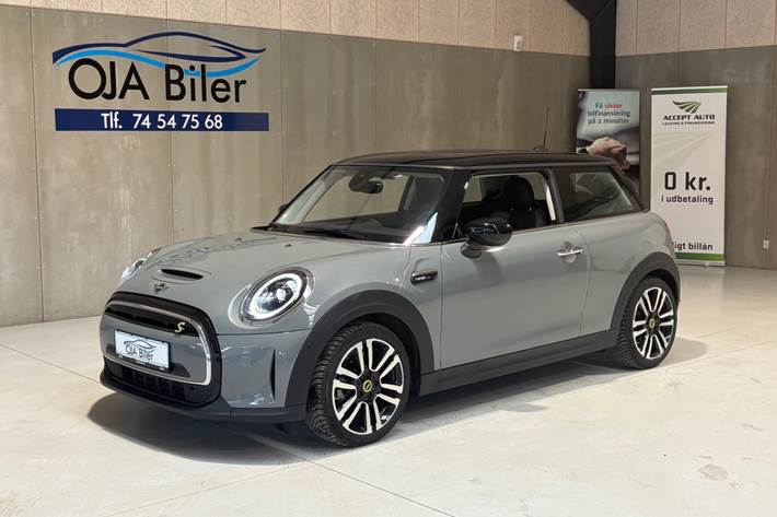 Grå Mini Cooper SE fra 2022